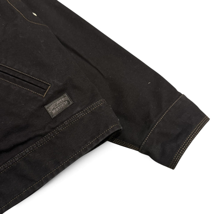 Stussy Work Collared Jacket Black (M)