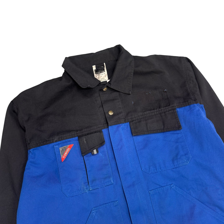 Vintage Distressed Blue French Chore Jacket (L)