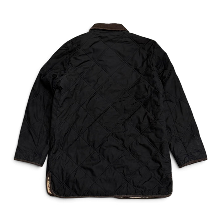 Vintage Burberrys Quilted Jacket Navy (M)