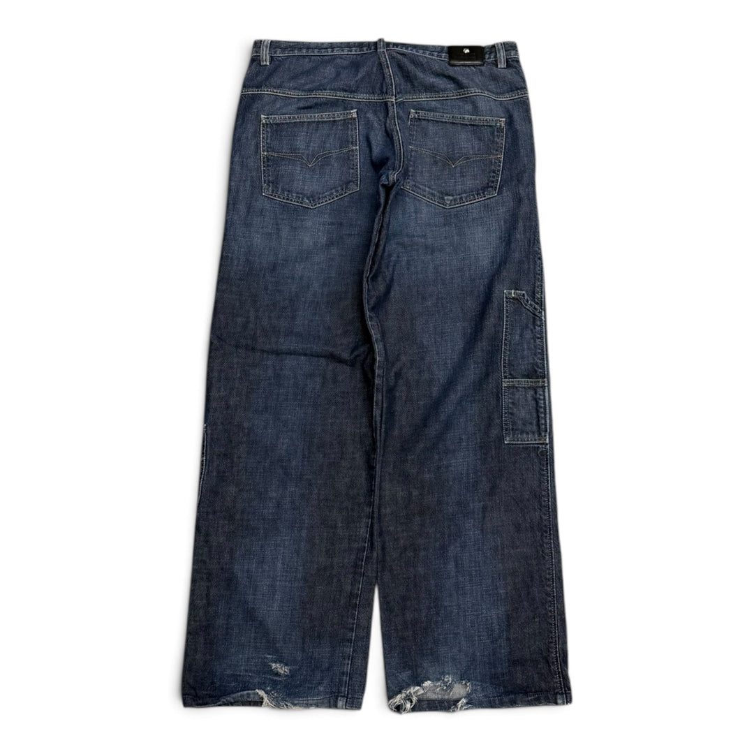 Vintage Versace Baggy Jeans Blue (38)