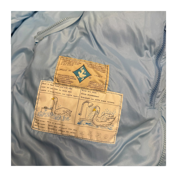 Vintage Rare Nike Puffer Jacket Light Blue (XXL)