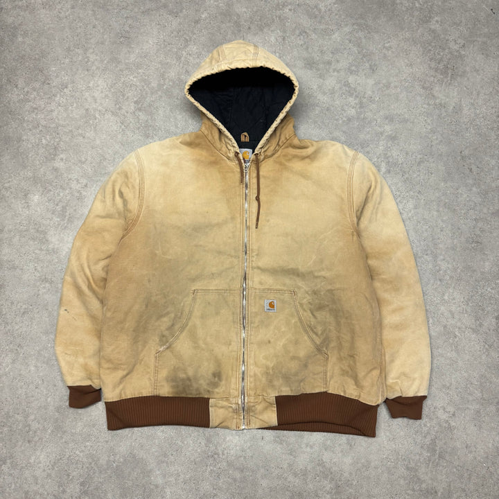Vintage Carhartt Tan Active Workman Jacket (XXL)