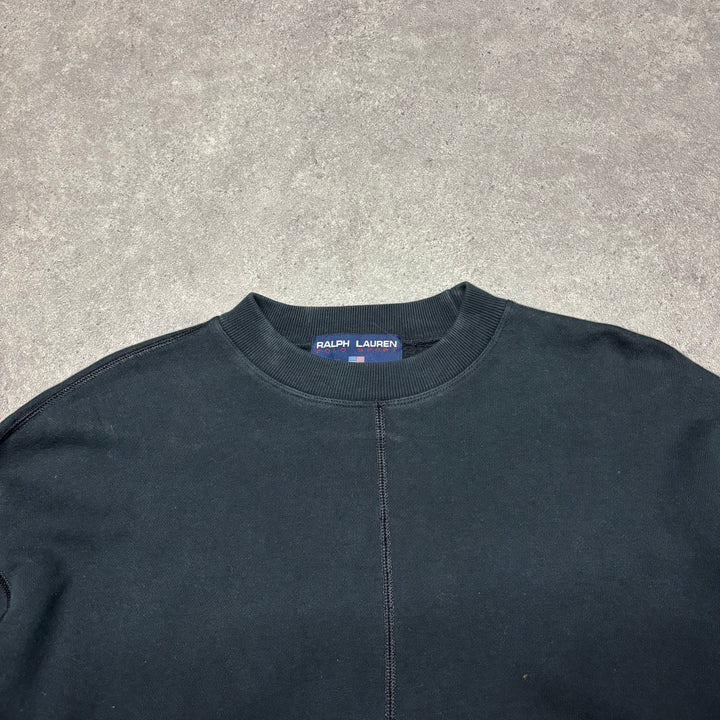 Vintage Polo Sport Black Sweatshirt (S)