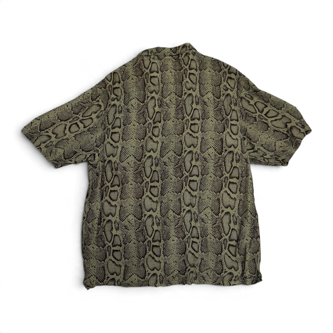 Supreme Snake S/S Short Sleeve Shirt Green (L)