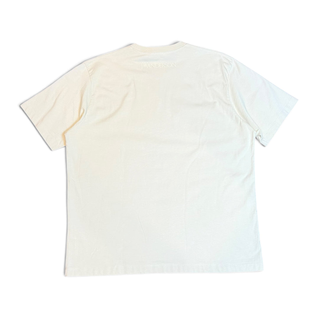 JW Anderson Rugby Graphic Beige T-Shirt (XL)