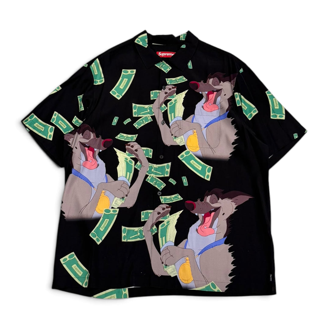 Supreme Black All Dogs Go To Heaven Shirt (XL)