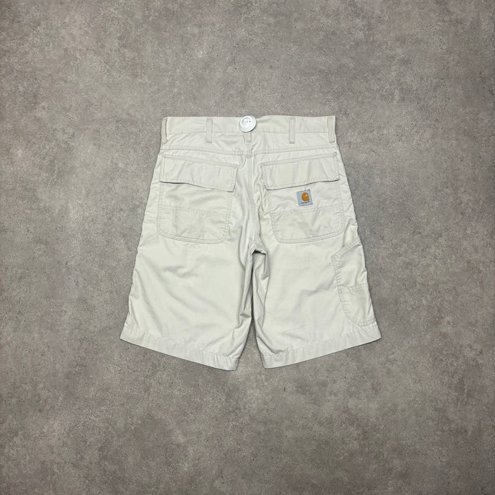 Vintage Carhartt Cream Shorts (34)