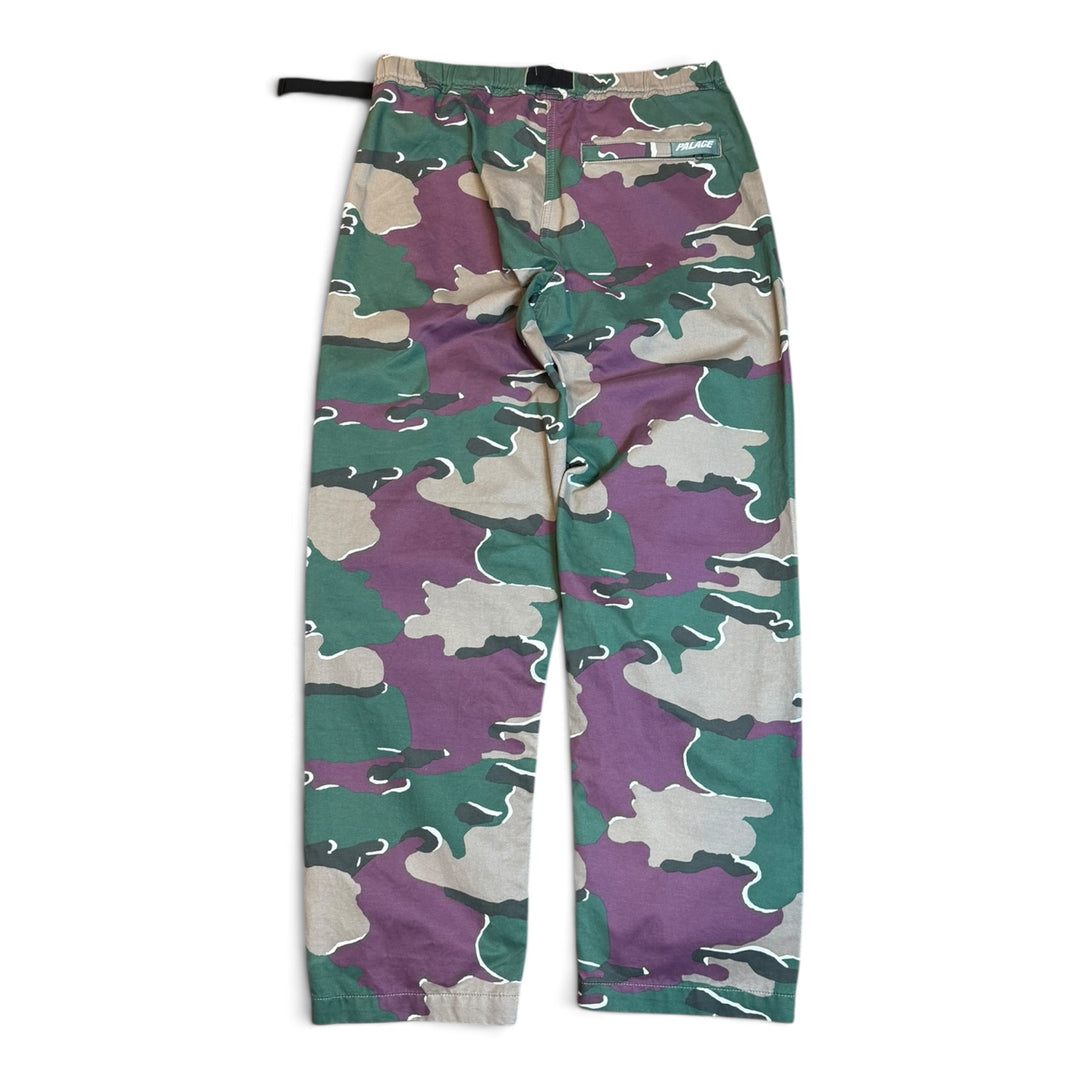Palace Purple Camo Cargo Trousers (M)