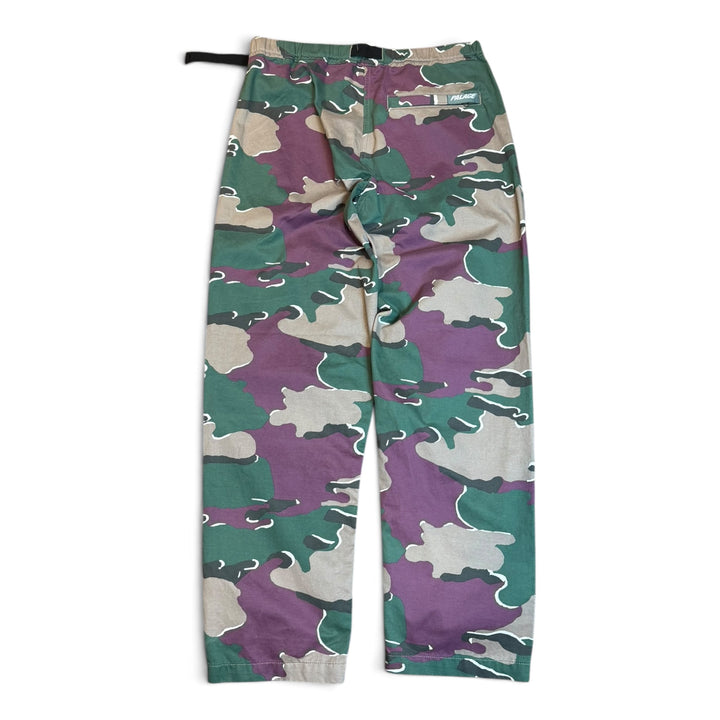 Palace Purple Camo Cargo Trousers (M)