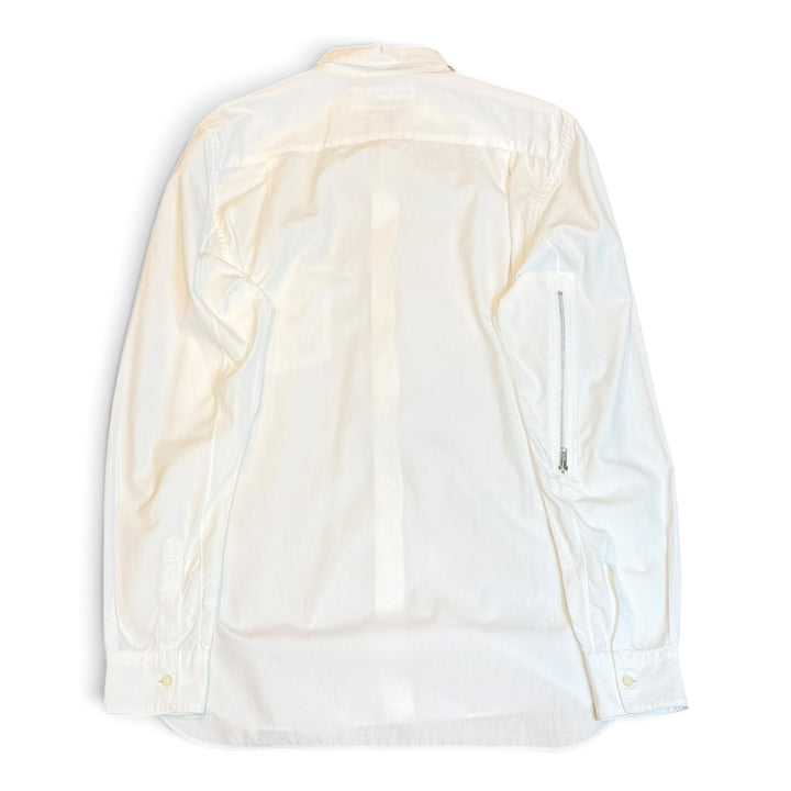 Vintage Comme Des Garcons White Long Sleeve Shirt (M)
