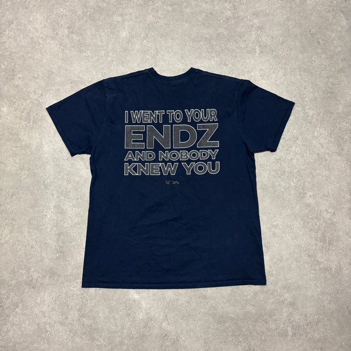 IDA Logo Navy Graphic T-Shirt (XL)