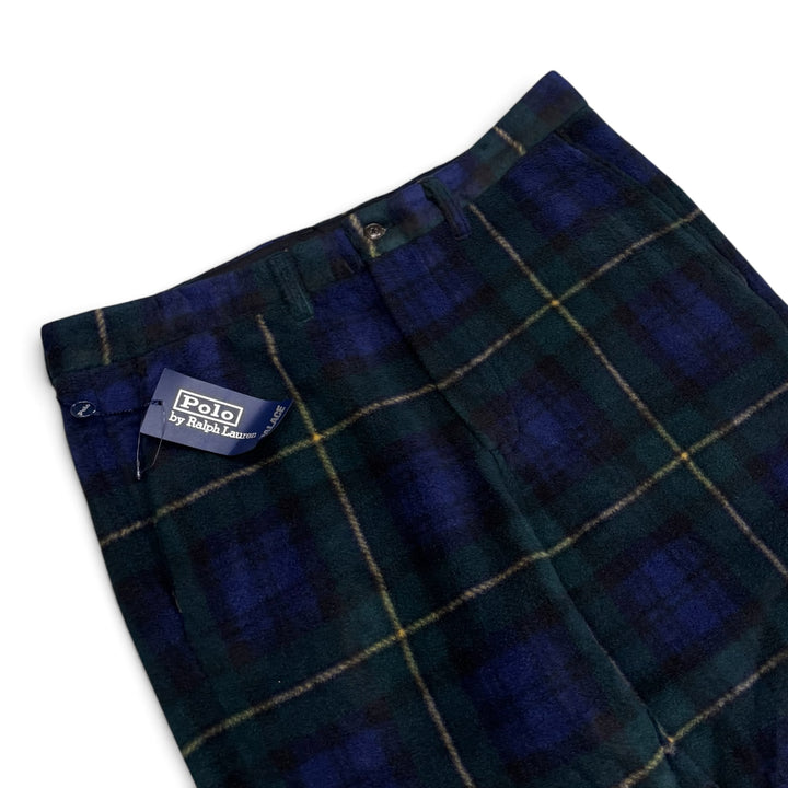 Palace x Ralph Lauren Green Fleece Trousers (32R)