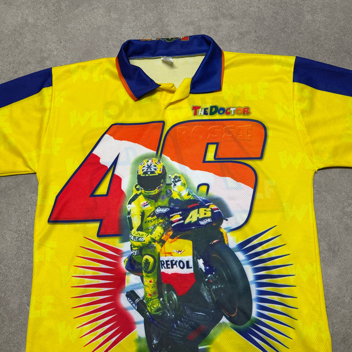 Vintage Valentine Rossi Moto GP Jersey (XL)