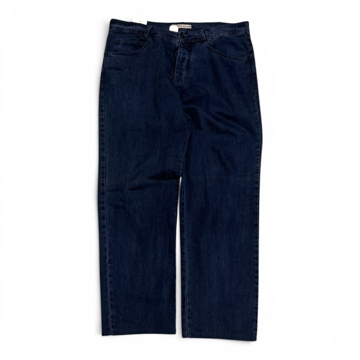 Vintage 80's Stone Island Straight Fit Jeans Blue 34"