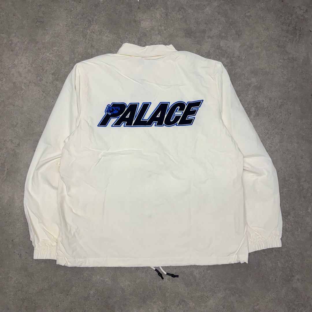 Palace Cream Panther Coach Jacket (L)