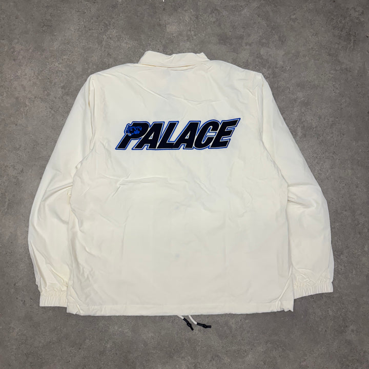 Palace Cream Panther Coach Jacket (L)
