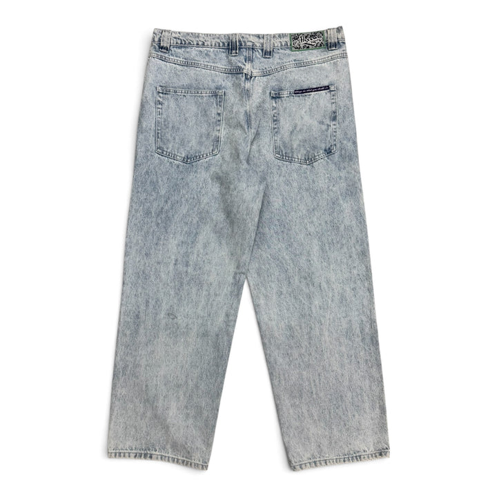 Always Do What You Should Do Light Blue Denim Trousers (M)