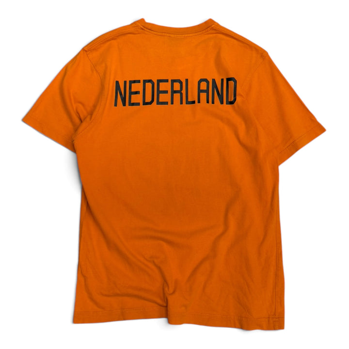 00's Vintage Nike Netherlands Orange Graphic T-Shirt (L)