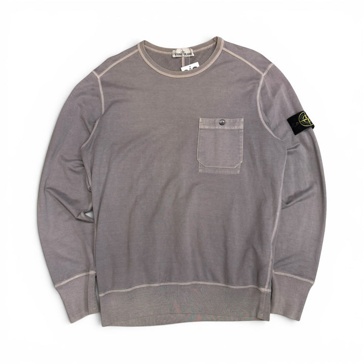 00’s Vintage Stone Island Grey Sweatshirt (XL)