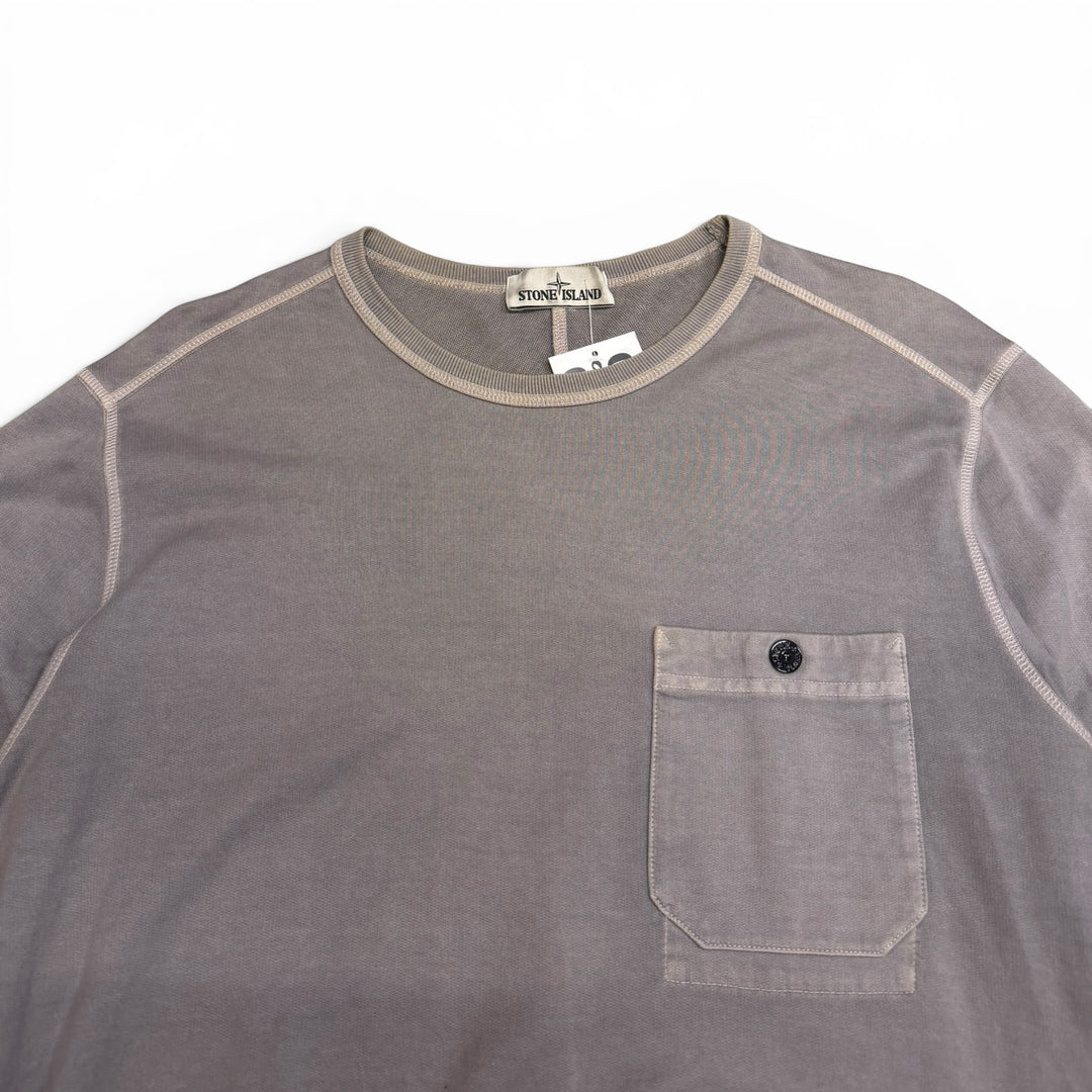 00’s Vintage Stone Island Grey Sweatshirt (XL)