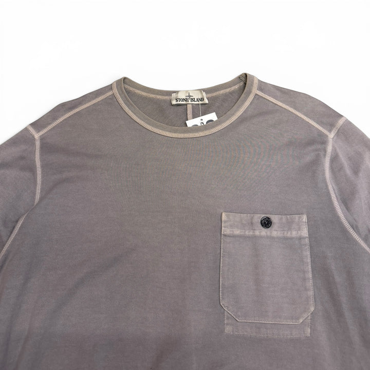 00’s Vintage Stone Island Grey Sweatshirt (XL)