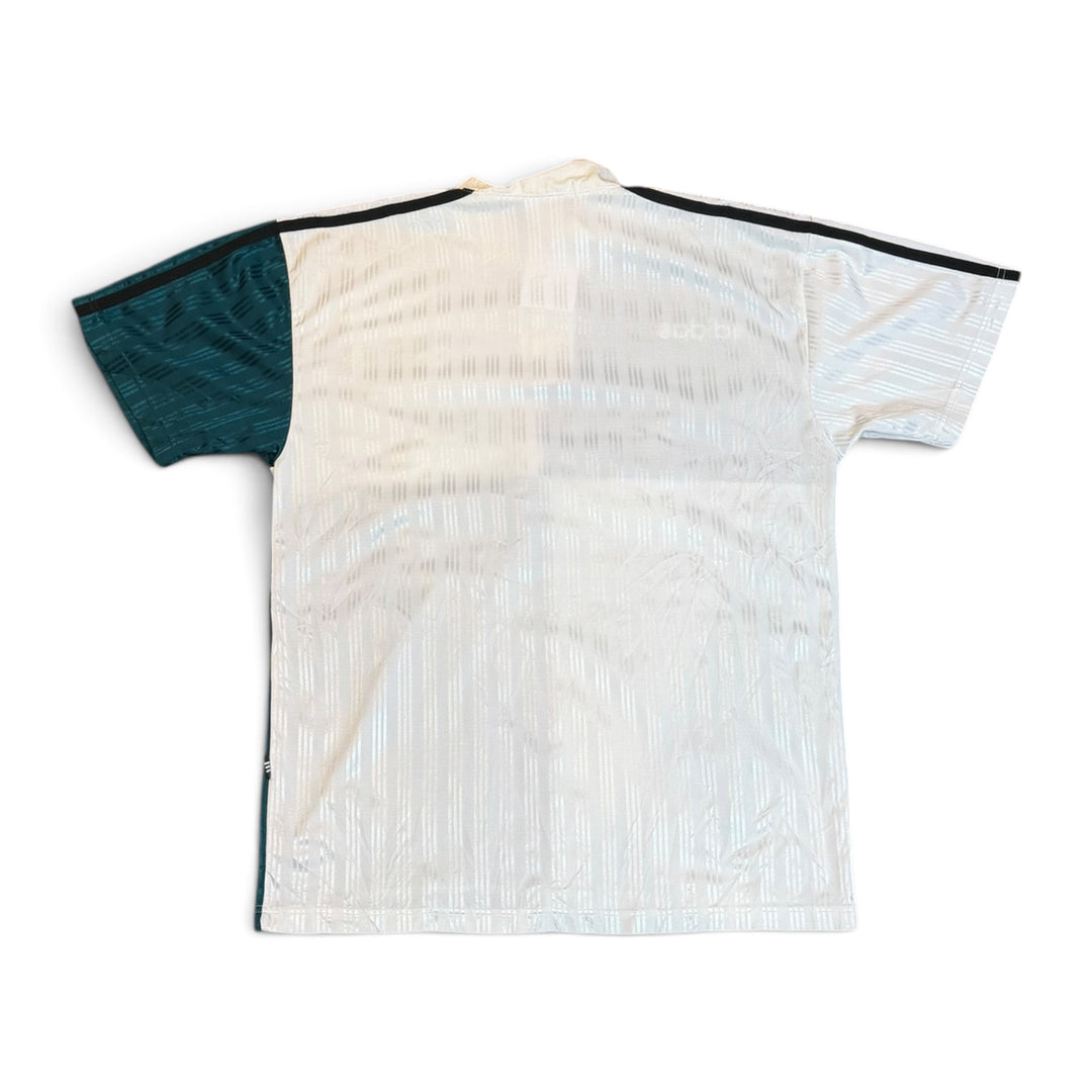 95' Vintage Adidas Liverpool Green & White Away Football Top (M)