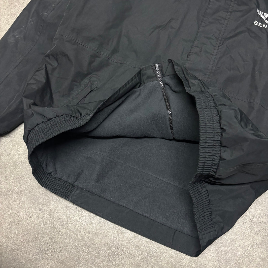 Vintage Bentley Black Waterproof Fleece Lined Black Jacket (XXL)