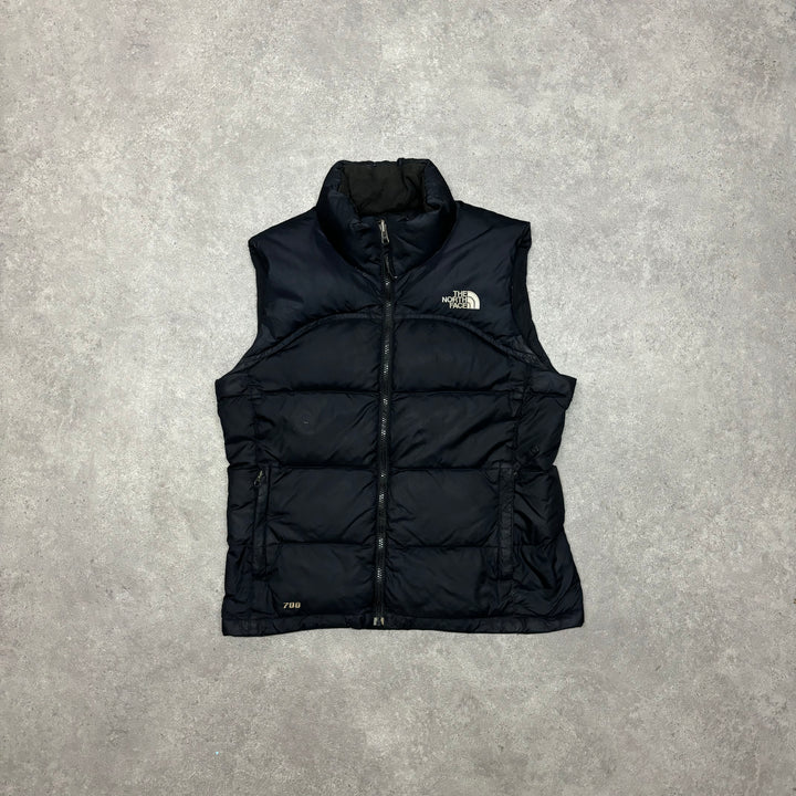 Vintage The North Face Black Puffer Gilet (Women's Small)