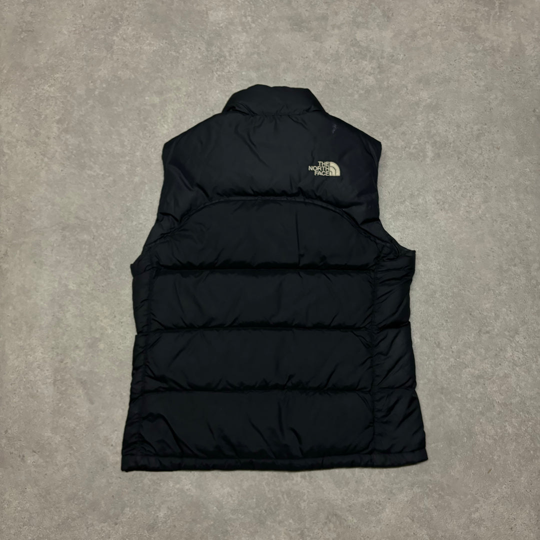 Vintage The North Face Black Puffer Gilet (Women's Small)