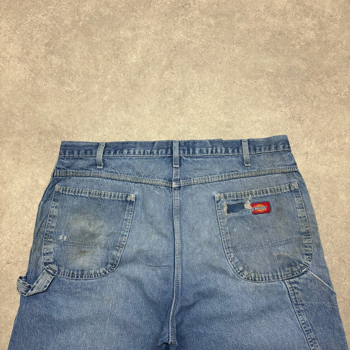 Vintage Dickies Blue Jean Shorts (38)