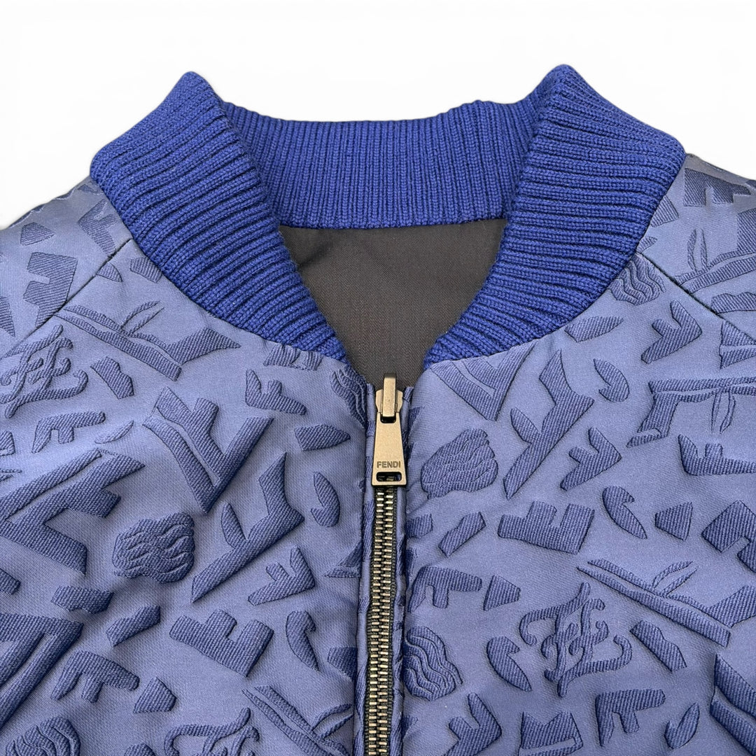 Fendi 3D Fragment Reversible Bomber And Shorts Set (L)