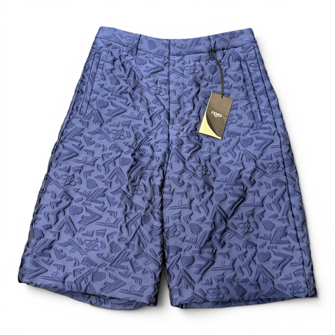 Fendi 3D Fragment Reversible Bomber And Shorts Set (L)