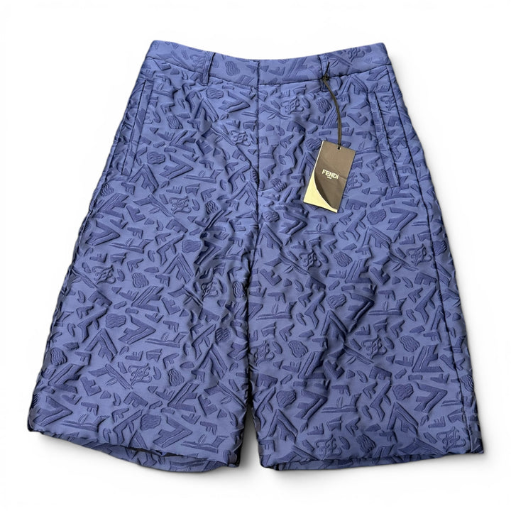 Fendi 3D Fragment Reversible Bomber And Shorts Set (L)