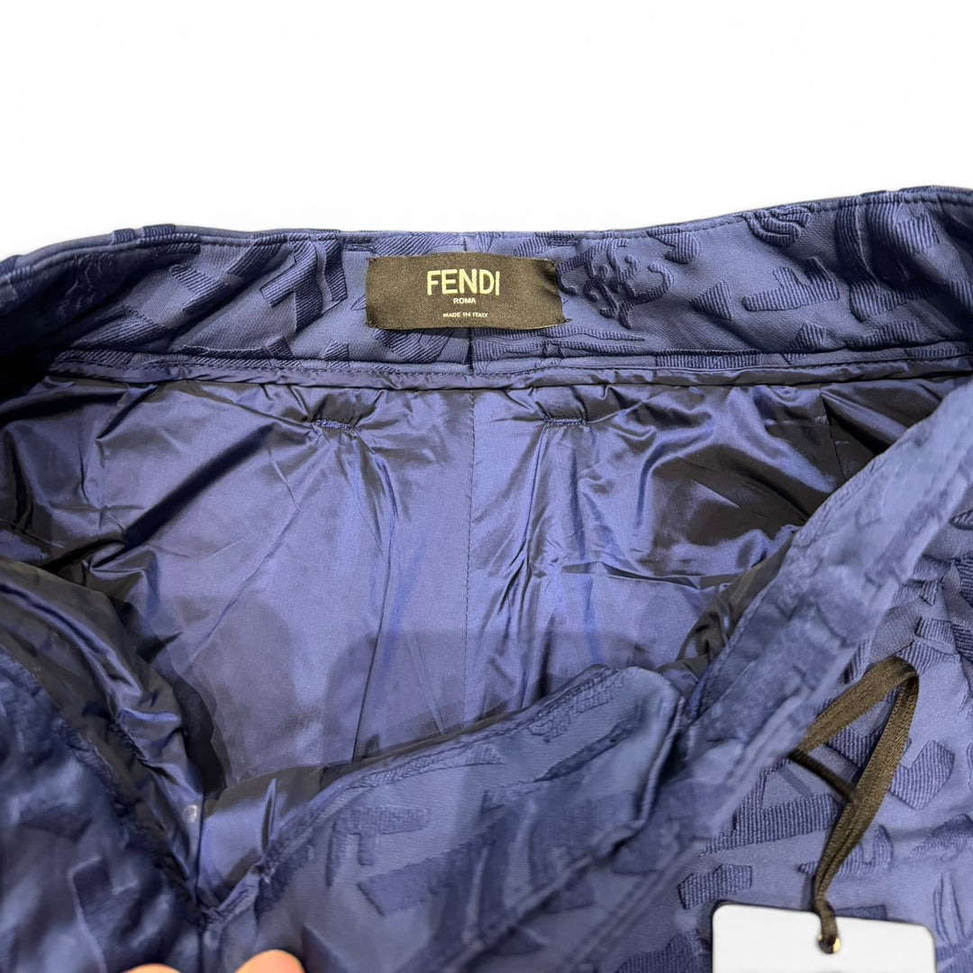 Fendi 3D Fragment Reversible Bomber And Shorts Set (L)