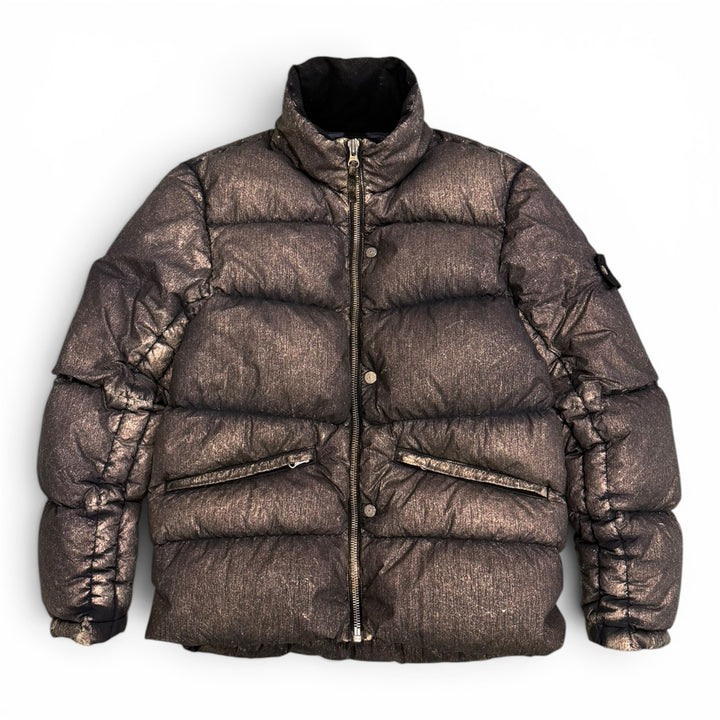 Stone Island Shadow Project Metallic Mist Copper Puffer (M)