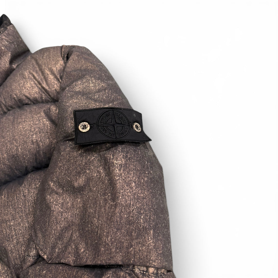 Stone Island Shadow Project Metallic Mist Copper Puffer (M)