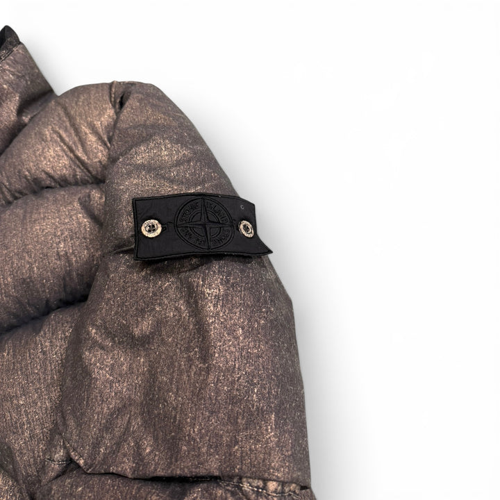 Stone Island Shadow Project Metallic Mist Copper Puffer (M)