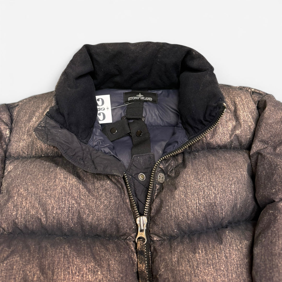 Stone Island Shadow Project Metallic Mist Copper Puffer (M)