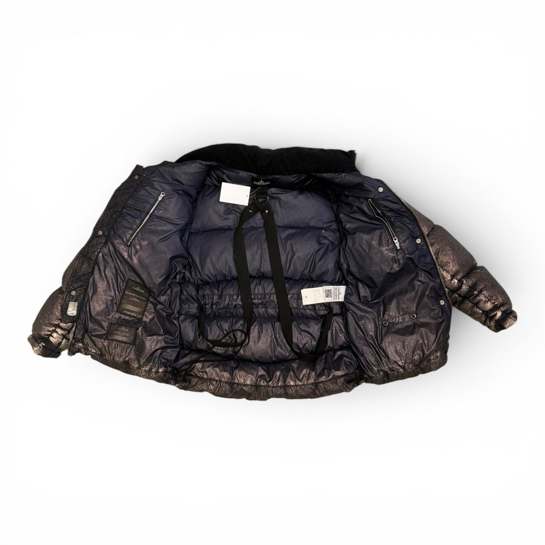 Stone Island Shadow Project Metallic Mist Copper Puffer (M)