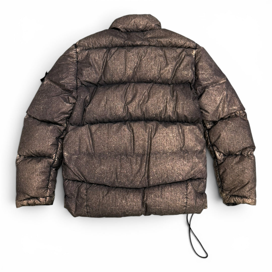 Stone Island Shadow Project Metallic Mist Copper Puffer (M)