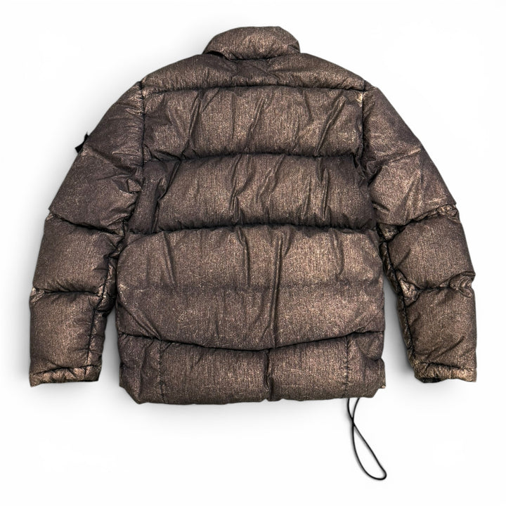 Stone Island Shadow Project Metallic Mist Copper Puffer (M)
