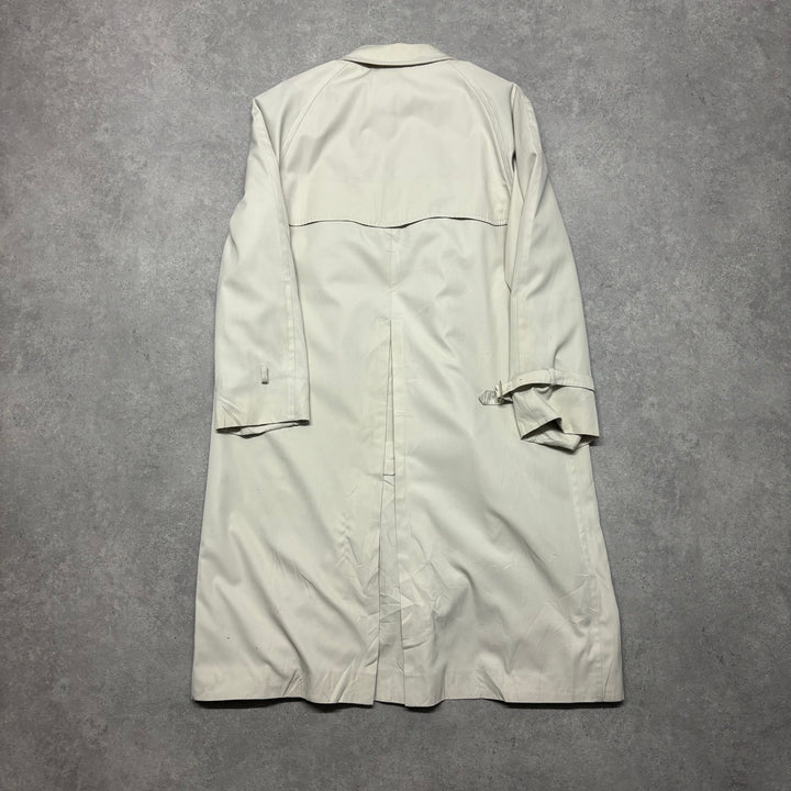 Vintage Burberry Cream Trench Coat (M)