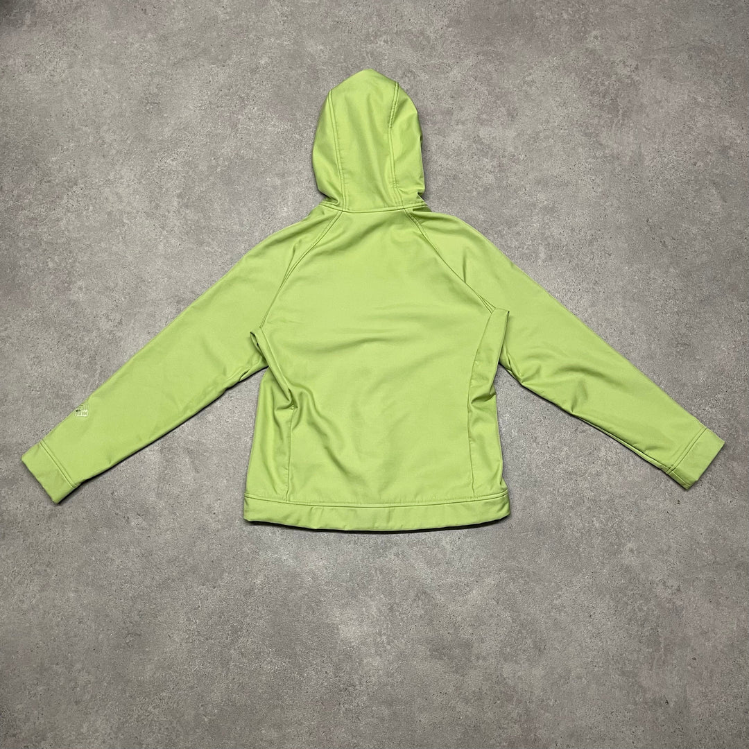 Salomon Wind breaker  Hoodie Jacket Size M Light Green