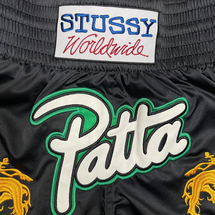 Stussy x Patta Boxing Short Size S Black