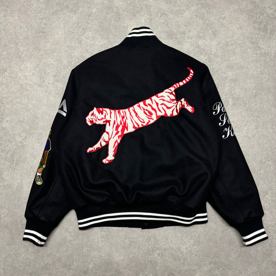 Palace Seoul Exclusive Black Varsity Jacket (L)