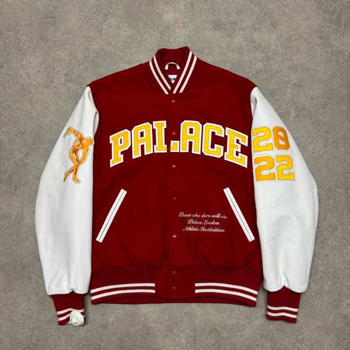 Palace Greek Gods Red Varsity Jacket (L)