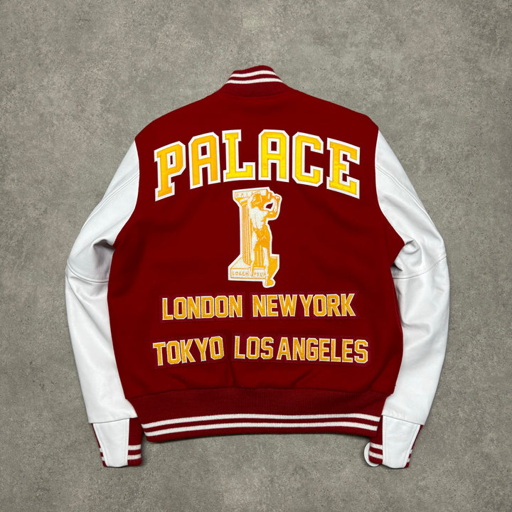 Palace Greek Gods Red Varsity Jacket (L)