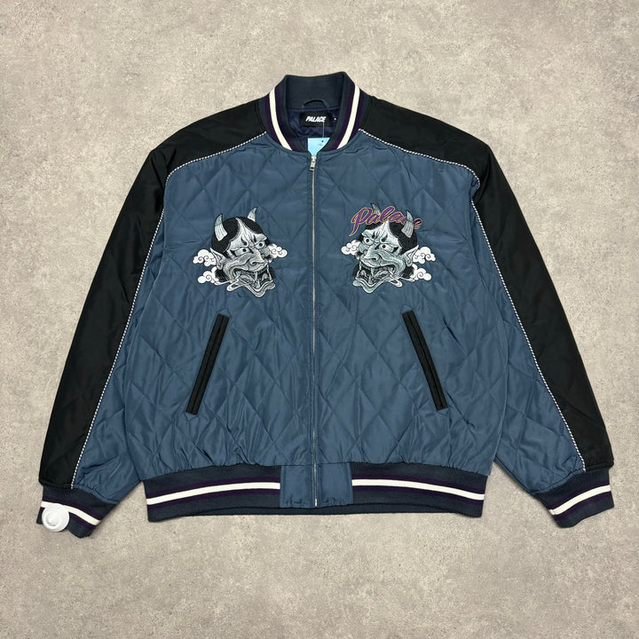 Palace Festival Bomber Blue Jacket (XL)