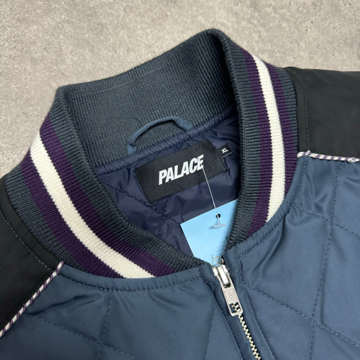 Palace Festival Bomber Blue Jacket (XL)