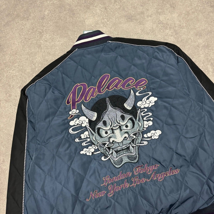 Palace Festival Bomber Blue Jacket (XL)